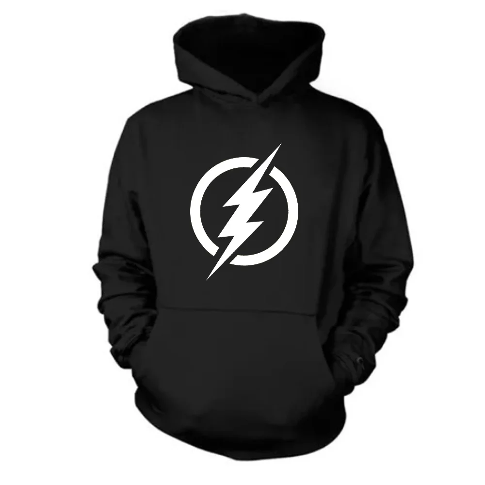 Blusa Moletom Canguru The Flash Com Capuz Em Promoção