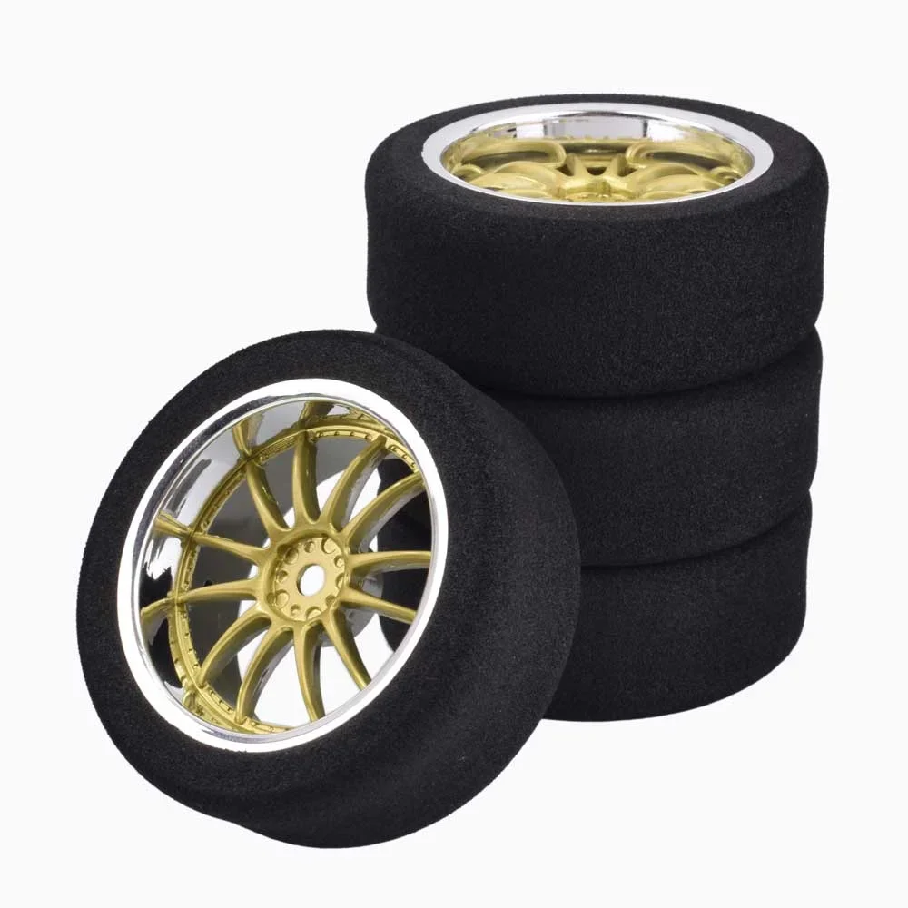 Rc Car Tires 9003-EV10 Sponge Tires Nylon Wheel For HSP HPI Redcat 1:10 94123 SAKURA D3 D4 D5 Kyosho FW06