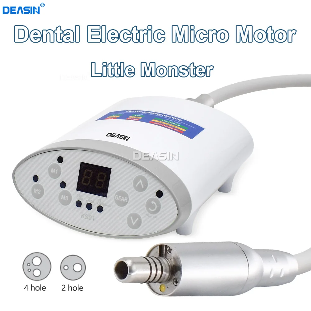 

Dental Brushless Led Micro Motor Electric Machine Set Internal Water Spray E-type 1:5 Contra Angle Handpiece Clinical Equipment