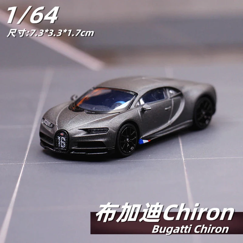 1:64 Bugatti Chiron Supercar Alloy Car Diecasts & Toy Vehicles Car Model Miniature Scale Model Car For Children