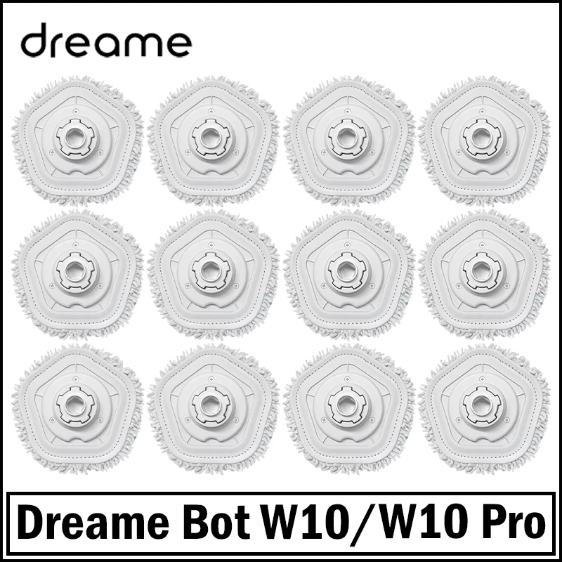 ممسحة الوسادة Dreame W10 اكسسوارات جهاز آلي لتنظيف الأتربة Dreame W10 Pro فراغ التنظيف الذاتي وممسحة القماش استبدال أجزاء