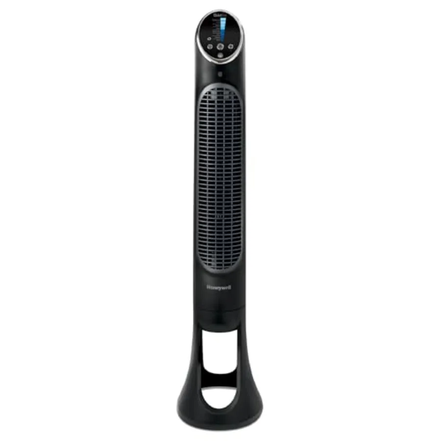 

QuietSet Whole Room Tower Fan, Oscillating Tower Fan with Remote, Black, HYF290B