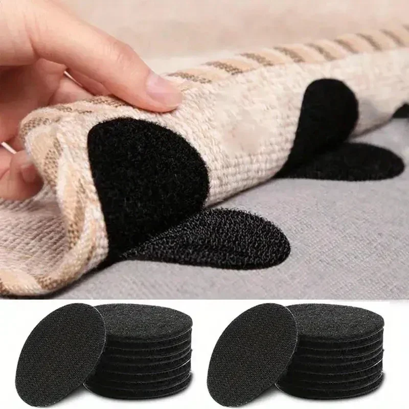 Wholesale Double Sided High Adhesive Fixed Stickers Car Accessories Hook-and-loop Fastener Self-adhesive Attaches Scratch Strap