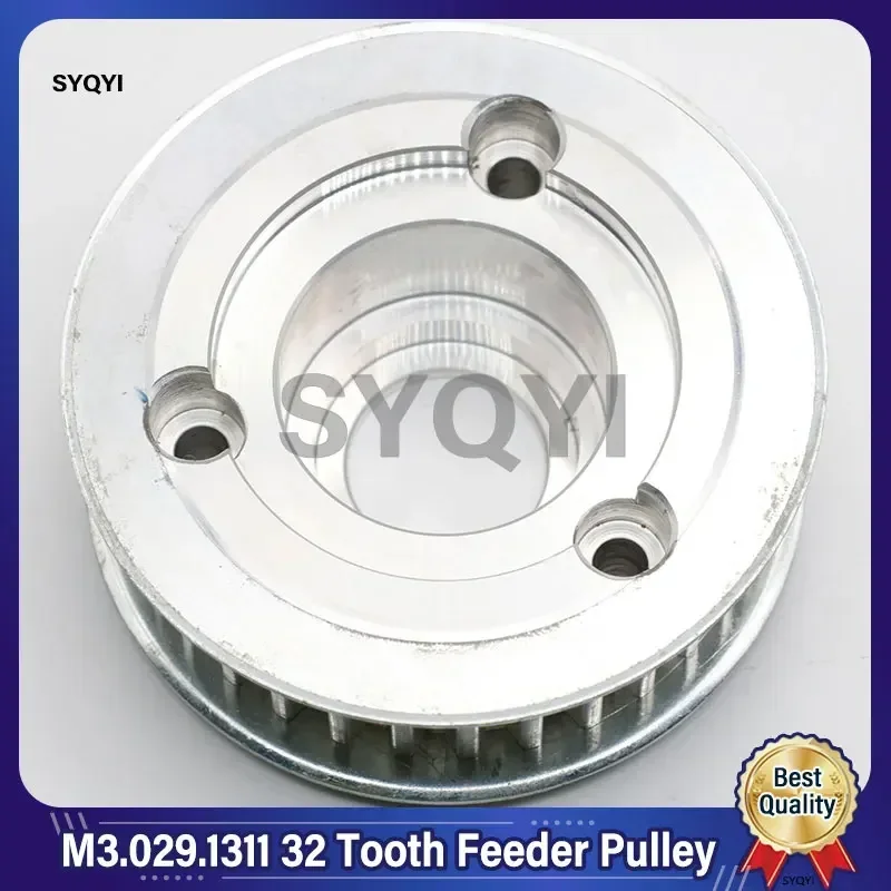 Heidelberg Printing Machine Accessories CD102 SM102 M3.029.1311 32 Tooth Feeder Synchronous Pulley