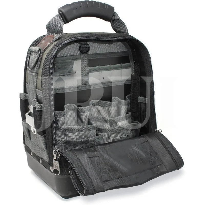 Heavy Duty Electrician Tool Bag Multi-pocket Modular Storage Backpack for Mechanics Hand Tools Carry Case