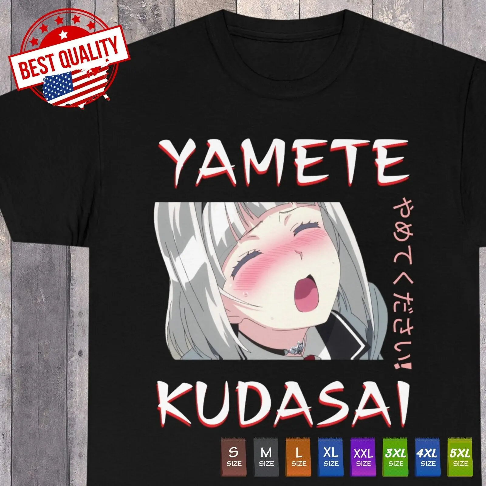 Anime Manga Girl / Japanese t Shirt / Harajuku / Hentai Ecchi /Waifu Tee