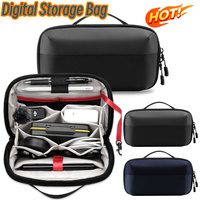 Electronic Organizer Travel Case Waterproof Electronic Digital Storage Bag Multiple Compartments Portable Tech Pouch
