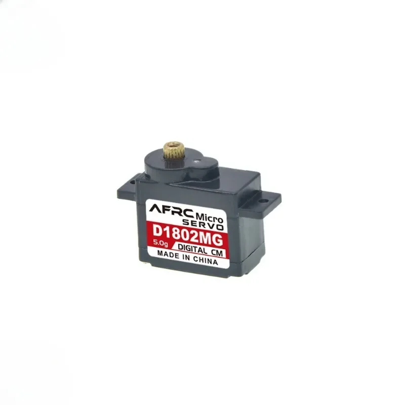 

D1802 5g Coreless Motor Plastic Digital Micro Servo 3.7-6V for RC Model Micro Airplane Helicopter Robot DIY Parts