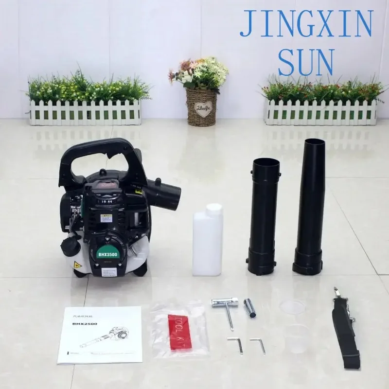 Portable 4 T Stroke  Blower Petrol Engine Suction Sand Machine Leaves Vaccum,Hand Held  Snow Thrower