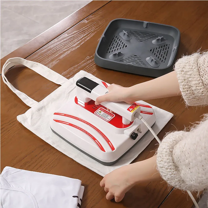 Multifunctional Heat Press Machine T-Shirt Printing Easy Heating Transfer Press Iron Machines for Clothes Bags Hats Pads Blanket