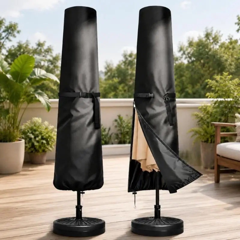 Patio Shade Cover 2-Pack with Side Opening and Bottom Cord Closure 55KF