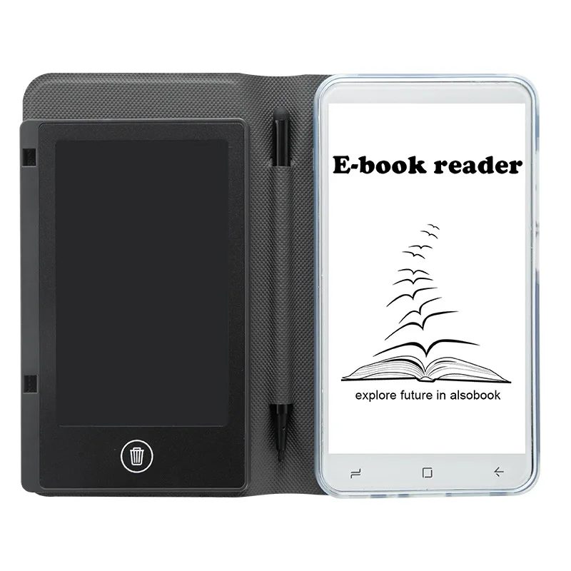 Touch screen e-book reader, handwriting learning notepad