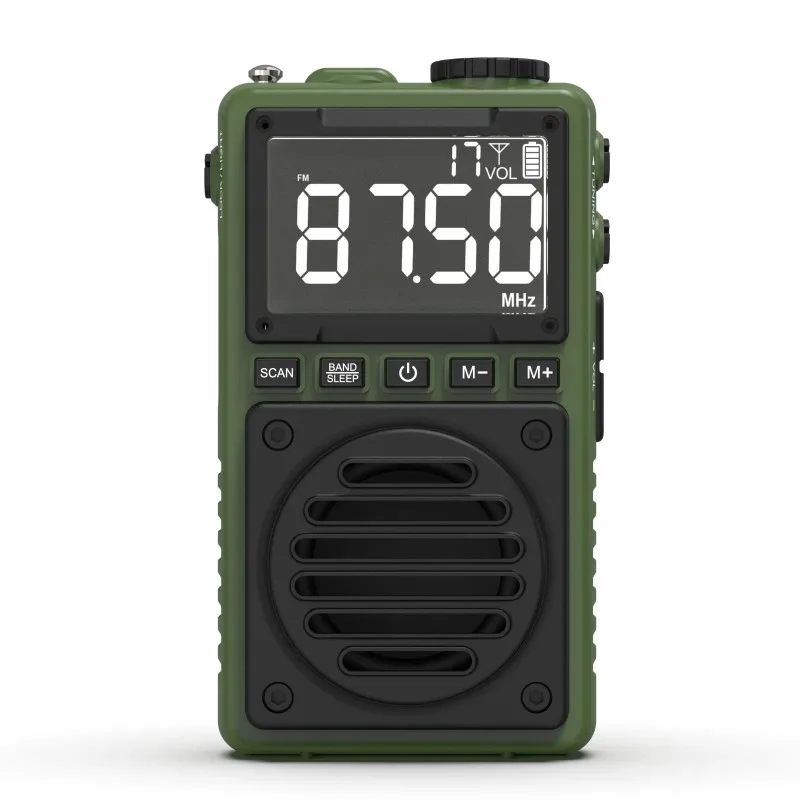 

Портативное мини-радио AM/FM, карманное многодиапазонное FM-радио, USB-цифровое радио