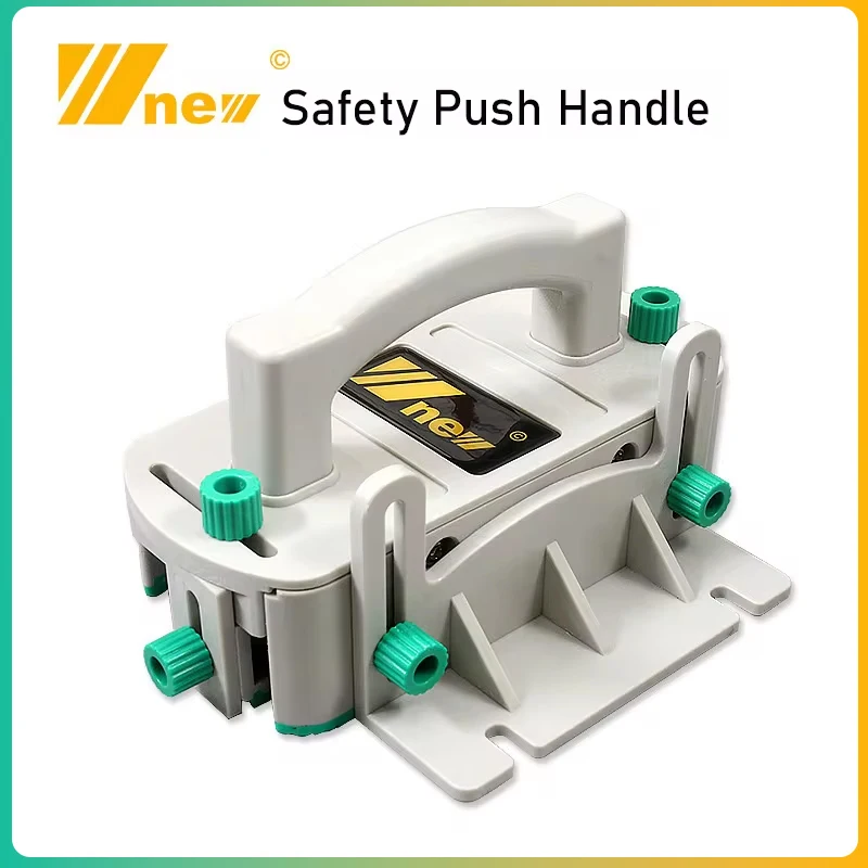 Safety Push Handle Table Saw Inverted Anti Cutting Protector Woodworking Push Ruler AntiCutting Engraving Machine Band Saw Tools