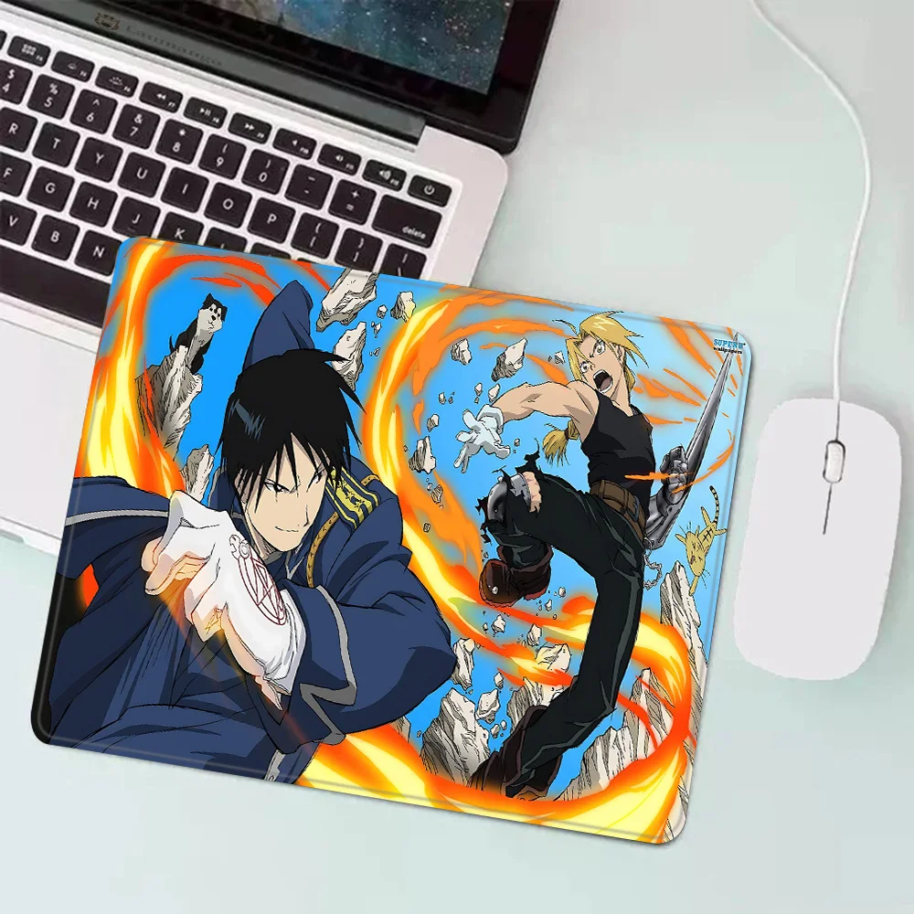 Fullmetal Alchemist Fashion Gaming Mouse Pad XS Small Mousepad For PC Gamer Desktop Decoration Office Mouse Mat Deskmat Rug