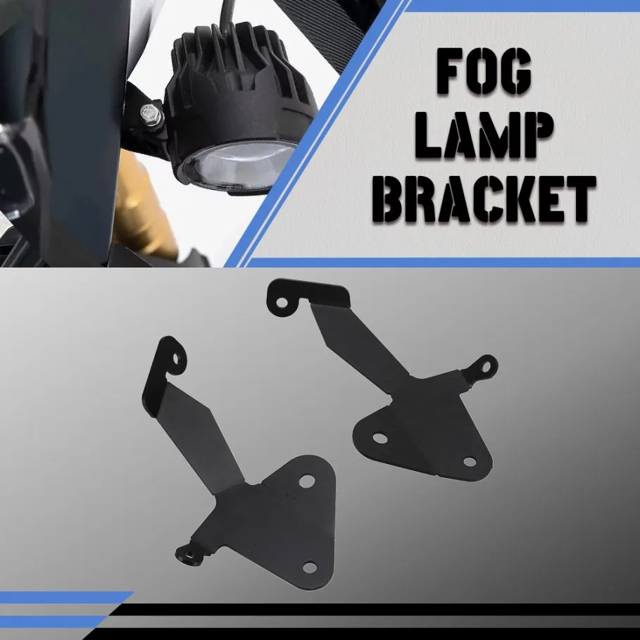 

Fog Lights Auxiliary Bracket Light Mounts Spotlight Bracket Spot Light Holder For BMW F750GS F850GS 2017-2024 F800GS 2023-2024