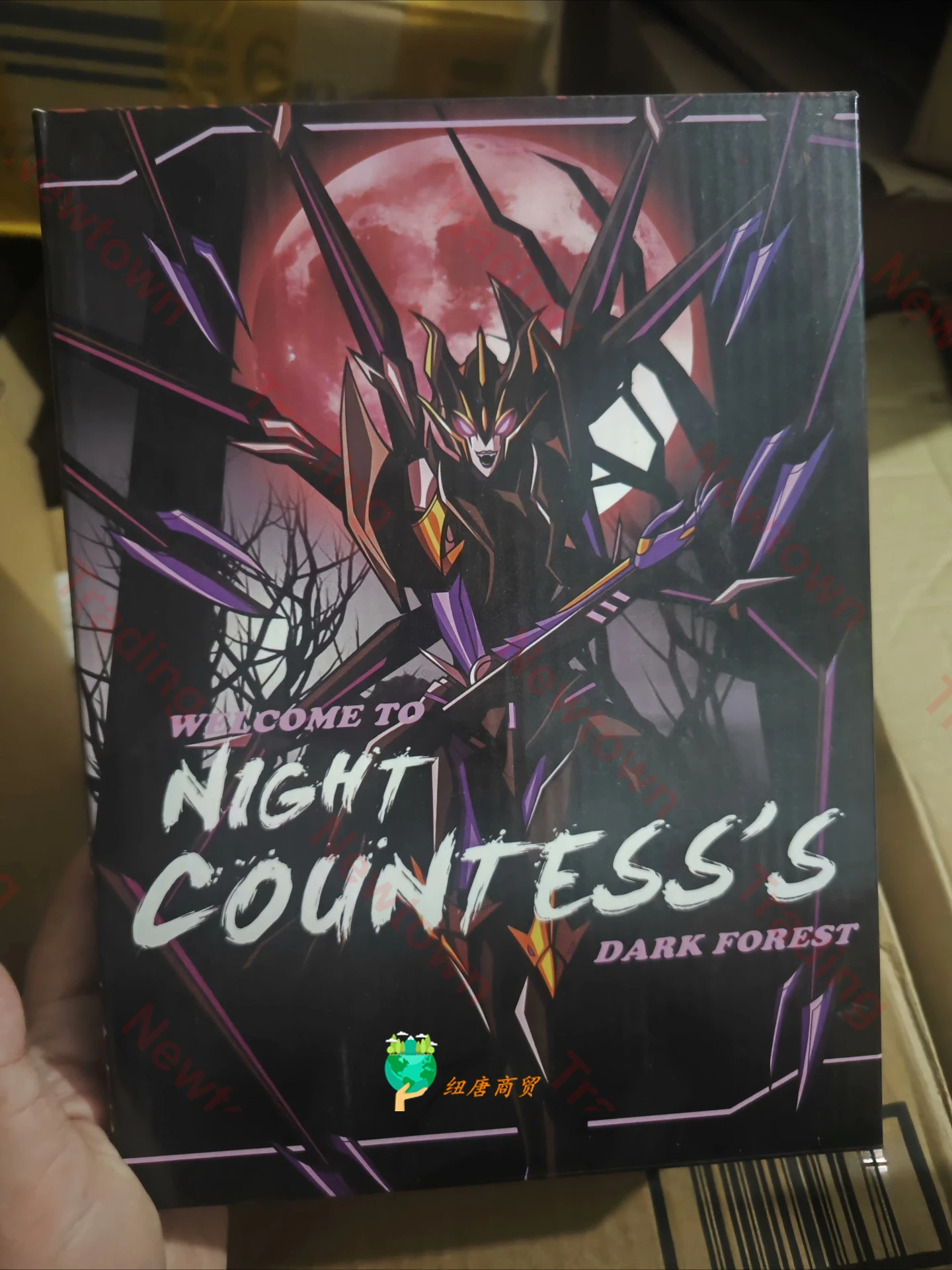 [NUOVO IN MAGAZZINO] APC Toys Trasformazione TFP Arachnid Night Countess Foresta Oscura Tre Forme Spider Elicottero Action Figure