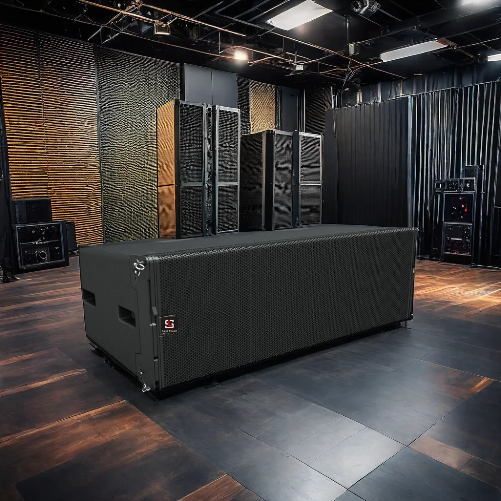 مكبرات صوت WPL-l عالية الأداء ذات تنسيق كبير ثلاثية الاتجاهات ونظام صوت وفيديو احترافي #1