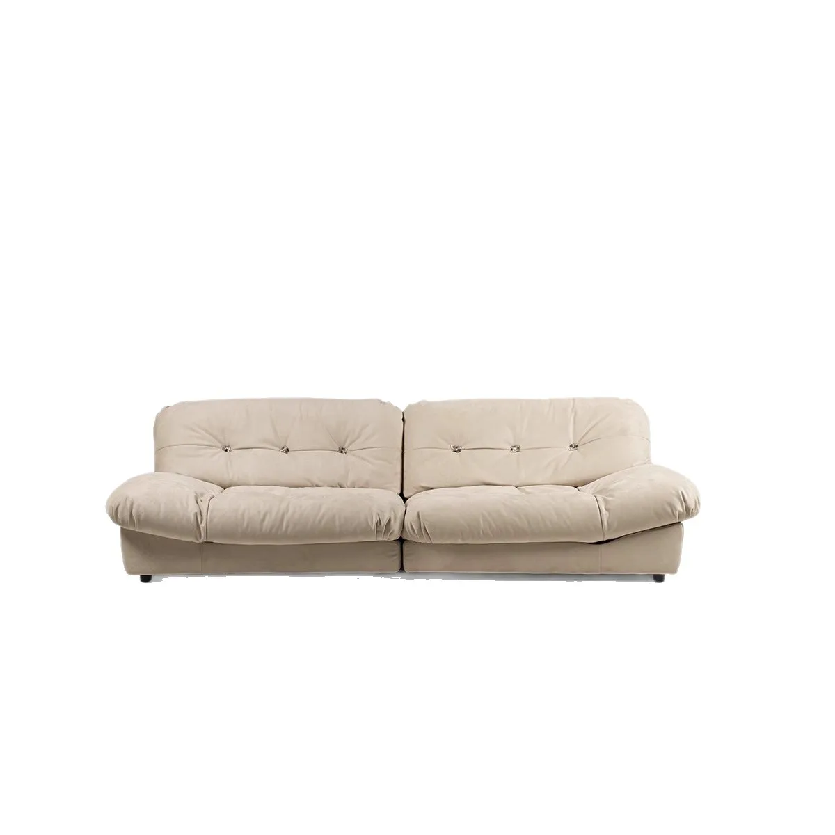 Cloud sofa size apartment living room technology cloth comfortable down fabric sofa