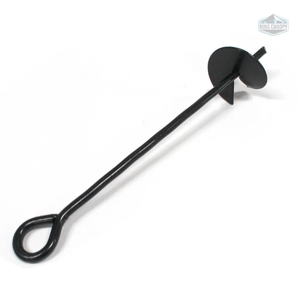 6 Piece Anchor Kit Canopy Steel Anchors with Rope Outdoor Shelter Security Heavy Duty Support System