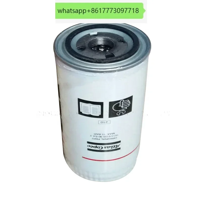High quality air compressor oil filter 1613-6105-00 for Atlas copco