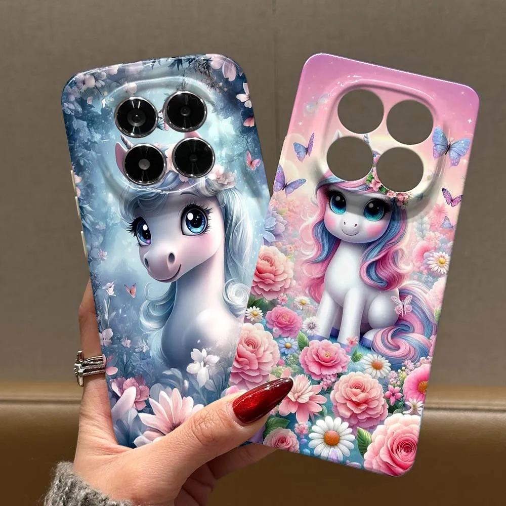 Funda Protectora con Diseño de Unicornio de Anime para Redmi 9i 10 10C 14C 13C 9A 11A 12C A1 A2 A3 A4 K30 K70 Pro Ultra 5G Feilin Wave Oil Shell