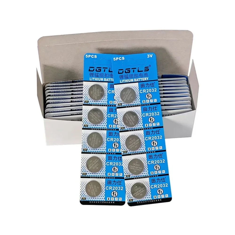 5-50Pcs CR2032 3V Lithium Coin Cell Button Battery 150mAh DL2032 BR2032 For Car Key Remote Calculator Toy