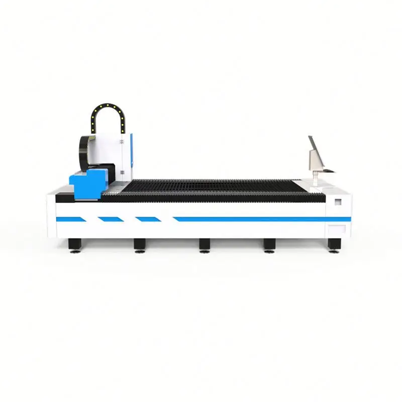 Best Seller 2000W High Speed Automatic Fiber    Cutting Machine Economical 4020 for Metal Supported AI BMP PLT Cypcut Hiwin