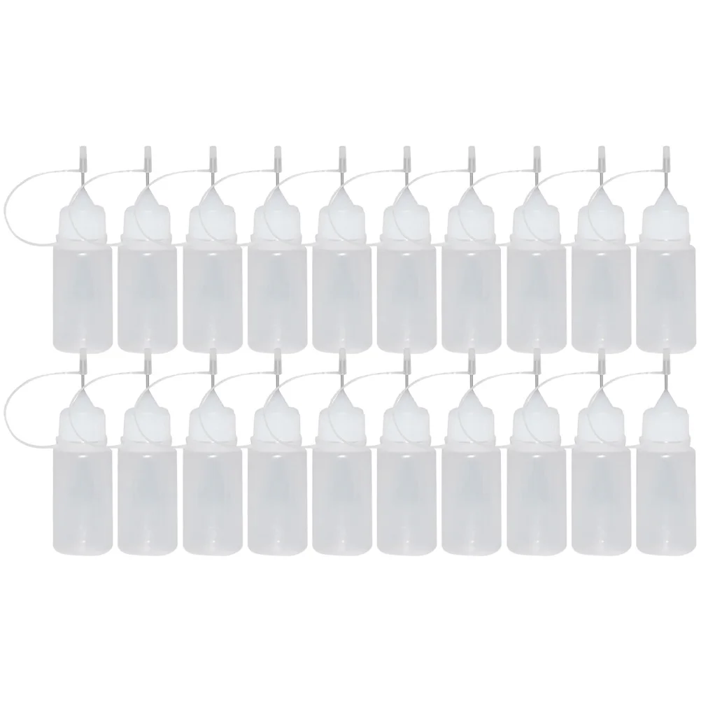 

30 Pcs Oil Bottle Precision Glue Applicator Tip Paint Needle Squeeze