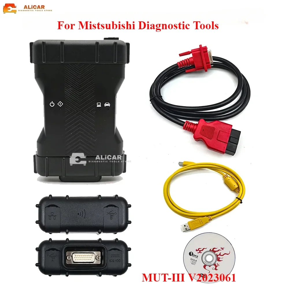 Newest for Mitsubishi MUT-III V202203 12V Car Diagnostic Scanner Tools Repair Tool Automobiles Diagnostic Tool