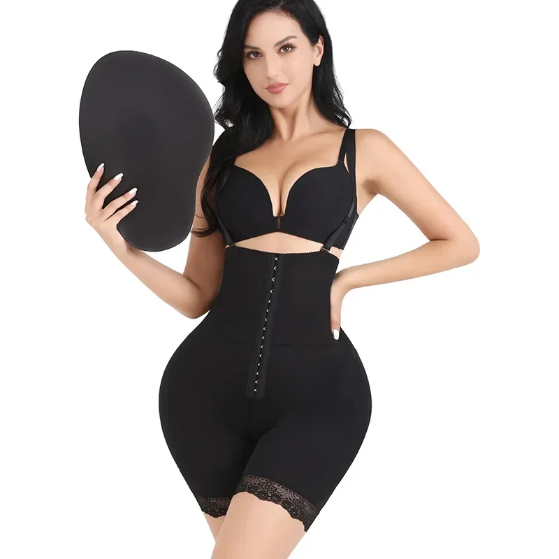 Butt Lifter Shapewear Full Body shapers Fake Buttocks Lingerie Control Panties Straps Hip Pads Enhancer Shapwear Brief Slimmer