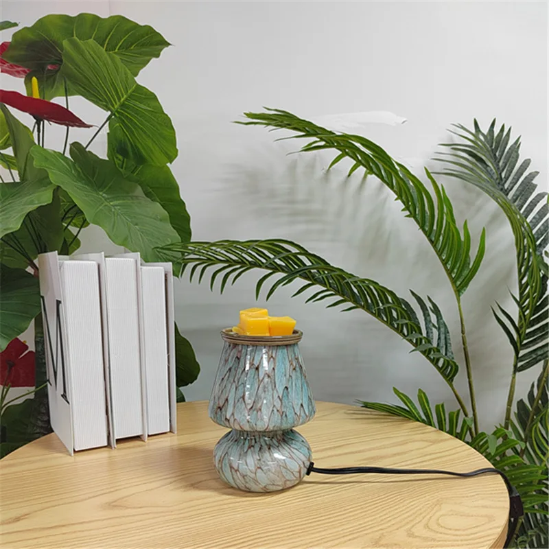 Cross-border air purification aromatherapy lamp can add essential oil diffuser heating wax melting lamp desktop decoration table