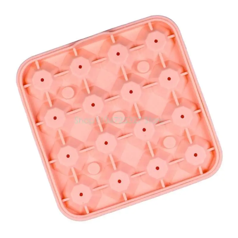 

Лоток для льда, ромбовидный силиконовый инструмент, 16-слоточный лоток для кубиков льда, многофункциональные силиконовые формы в форме ромба для кухни