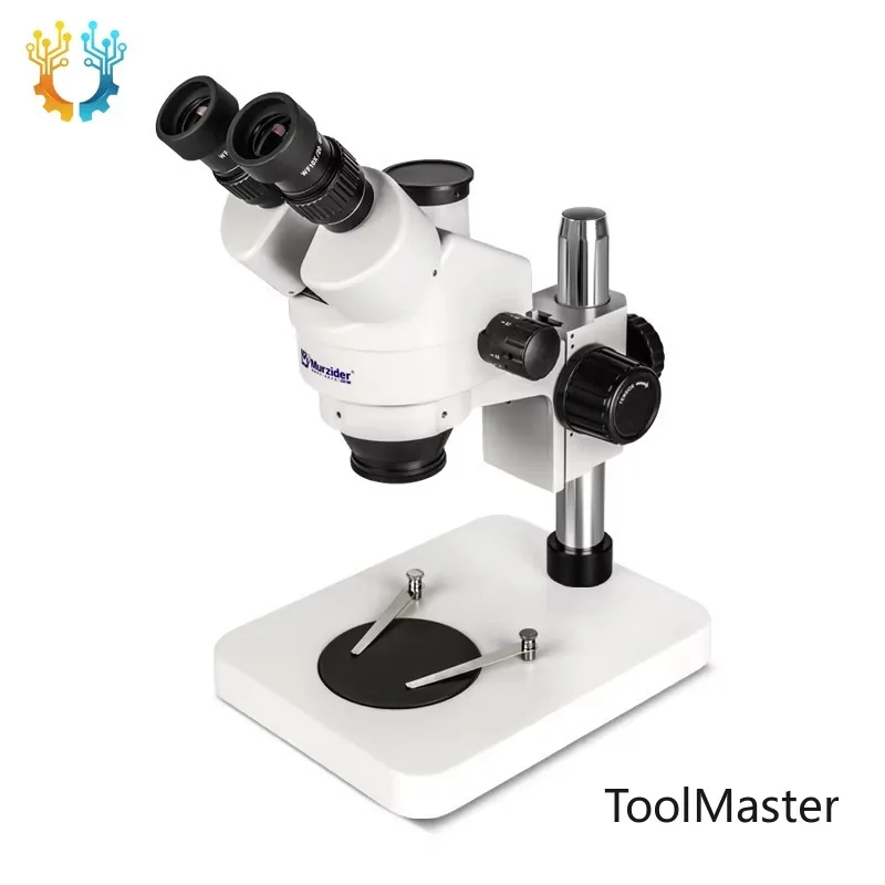 

【2026】Murzider Trinocular Stereo Microscopes Are Used In Mobile Phone Repair And Automobile Repair. MSD202B1-T