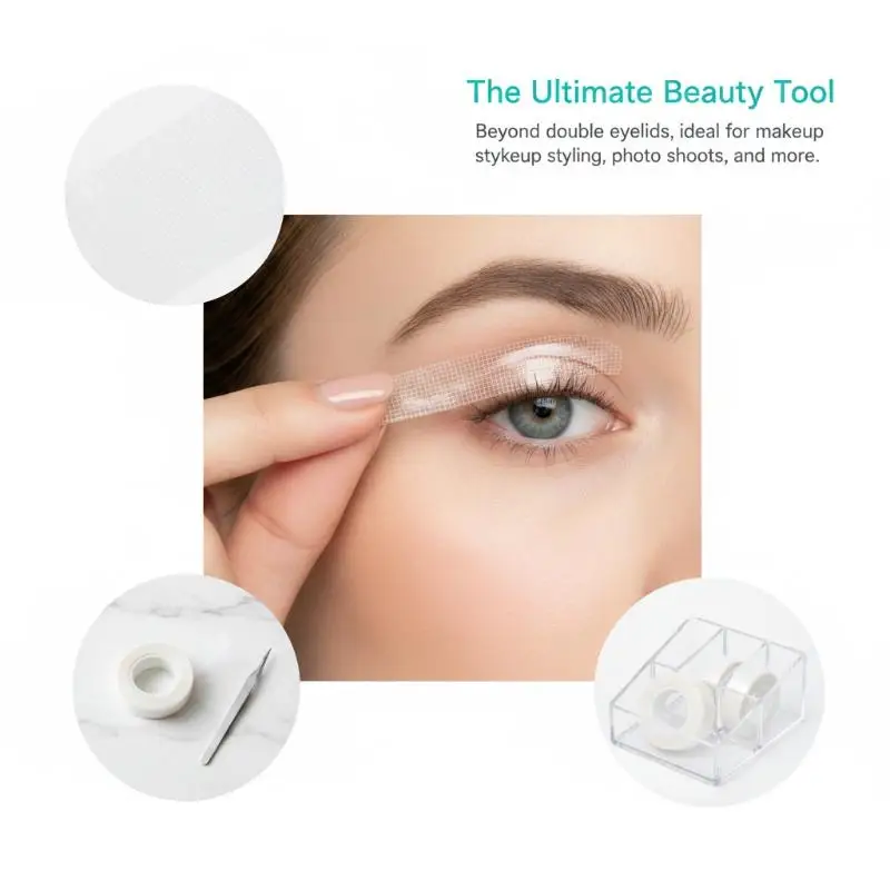 8M/Roll PE Facial Tape Professional Lift  Cosplay Makeup Tape Breathable Beauty Makeup Tool V-Line Face Lift Tape