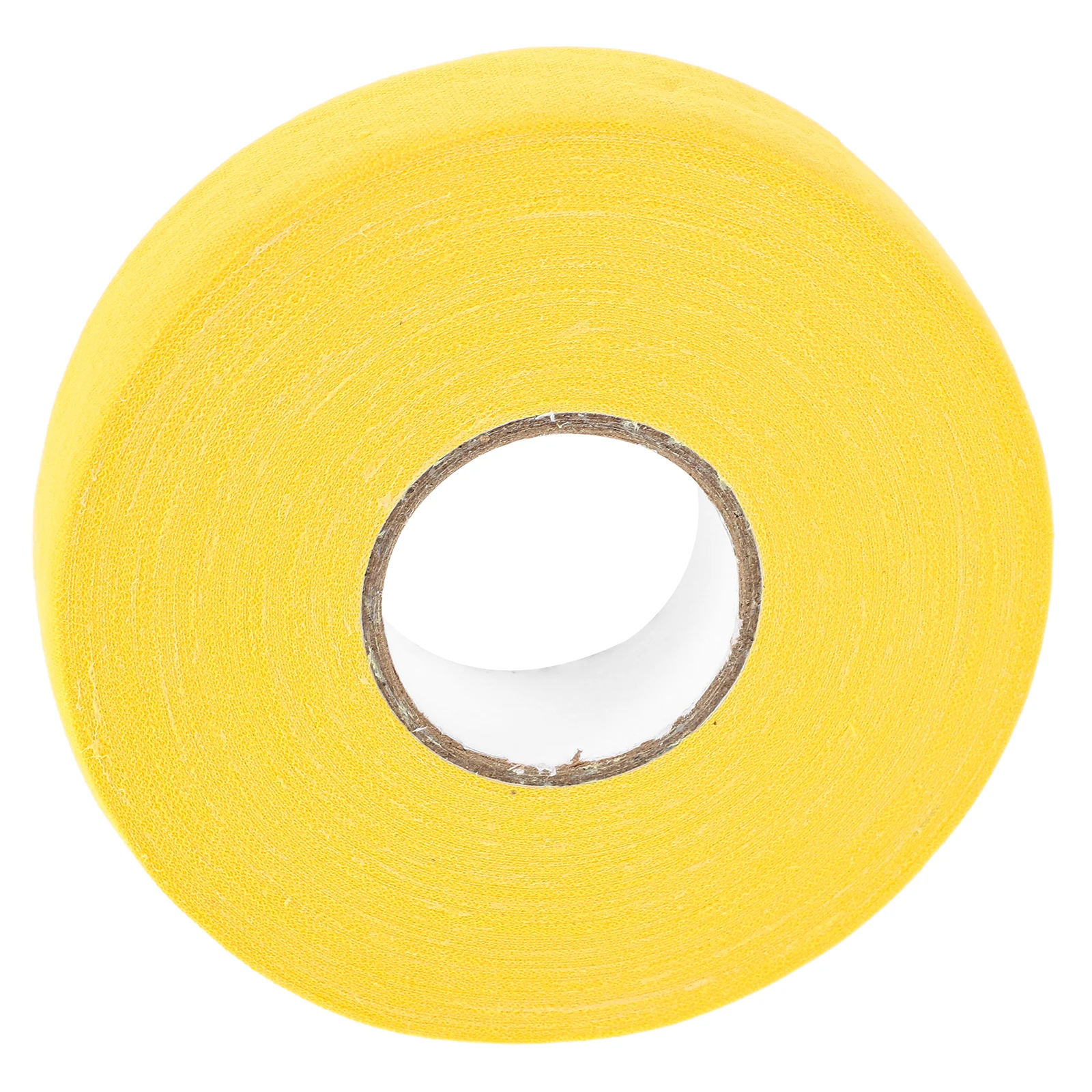 

1 шт., желтая хоккейная клюшка, лента, ручка, ткань, спортивное снаряжение, полевая лакросс, бейсбольная бита, усилитель трения, прочный клей