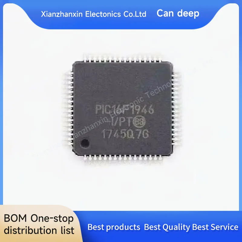 1pcs/lot PIC16F1946-I/PT PIC16F1946 QFP64 New original micro controller