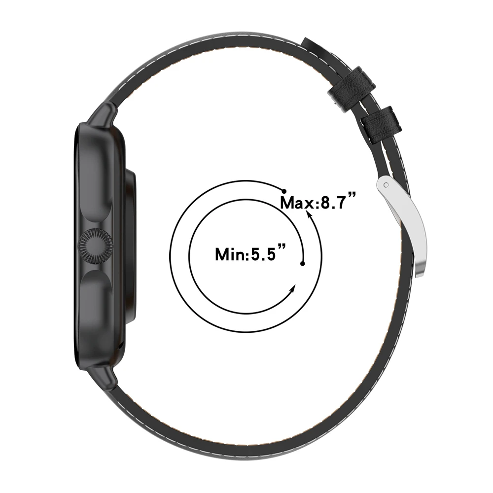 สายนาฬิกาข้อมือหนังแท้สำหรับ huami amazfit สายรัดข้อมือสายรัดข้อมือสำหรับผู้ชายผู้หญิงอุปกรณ์สมาร์ทวอท์ช