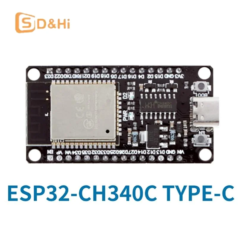FOR ESP32 Development Board TYPE-C MICRO USB CH340C WiFi+Bluetooth Ultra-Low Power Consumption Dual Core FOR ESP32