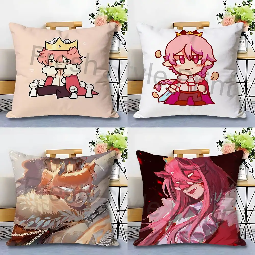 

T-Technoblade T-Techno Anime Celebrity Merchandise All-Match Printed Pillow Case Sofa Car Office Room Decoration Protector