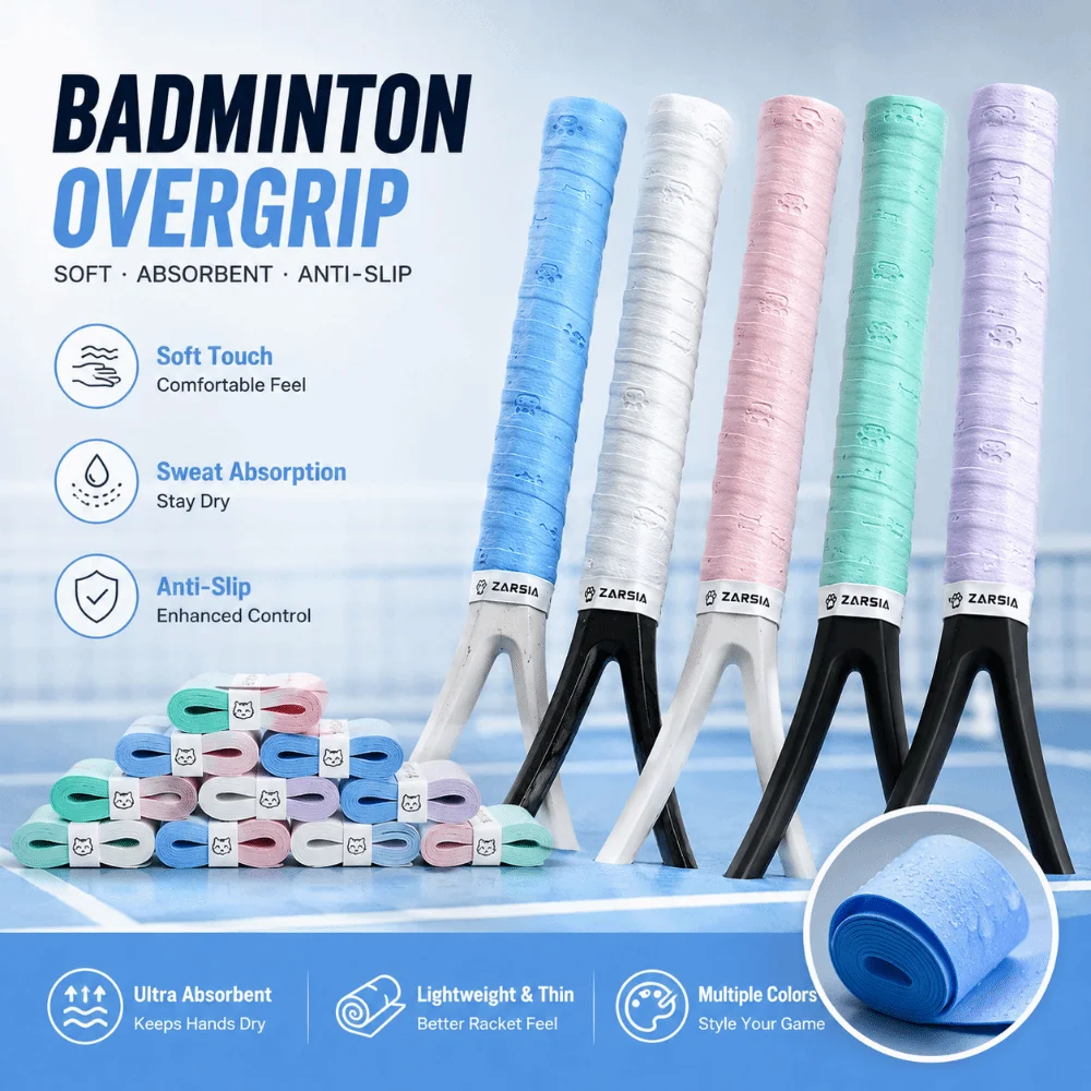 Multicolor Badminton Racket Handle Grip Cat Claw Pattern Sweat-absorbing Badminton Handle Wrapping Tape Soft PU