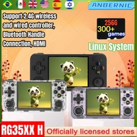 ANBERNIC RG35XX H Portable Console Retro Handheld Game Player Linux System 300+PSP Classic Games Support-HDMI TV Output 5G WIFI