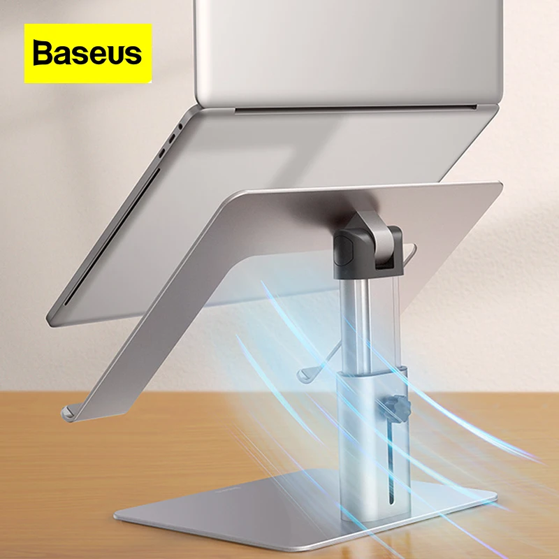 

Baseus Adjustable Elevating Laptop Stand Desktop Gaming for Home Use Aluminum Alloy Heat Dissipation Suspended Computer Support