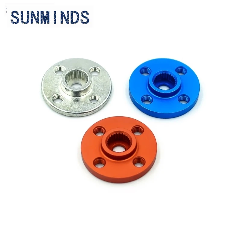 Aluminum Metal 25T Servo Arm Round type Disc Matal Horns For MG995 MG996 ACE Robot
