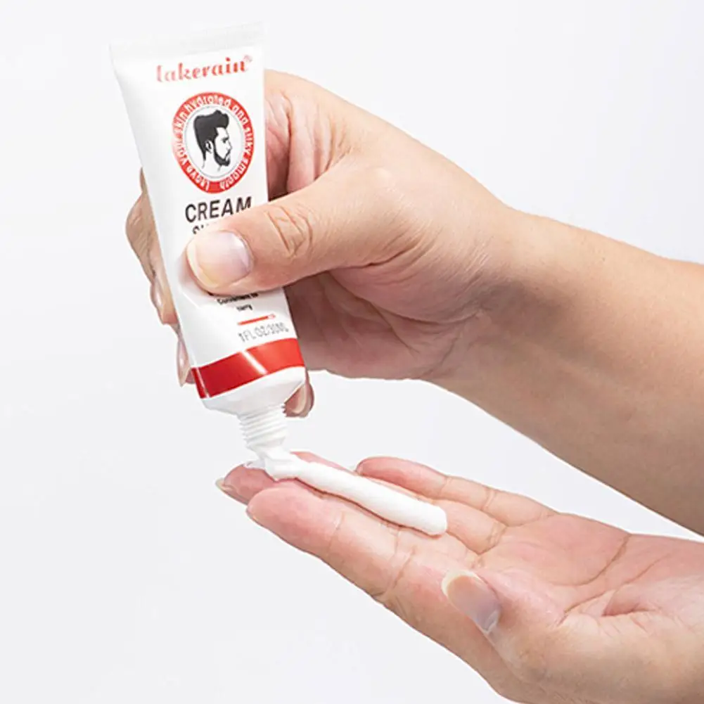 كريم حلاقة طبيعي للرجال للعناية بالوجه، رغوة غنية وكثيفة تنعيم اللحية بشكل فعال لسهولة الحلاقة ولطيفة لجميع اللحية #4