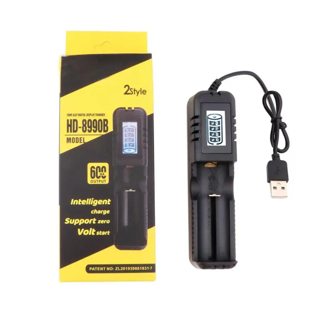 العالمي USB 18650 شاحن بطارية ل 3.7 فولت ليثيوم أيون بطاريات قابلة للشحن 26650 22650 18650 18490 18350 17670 17500 1 W8A0