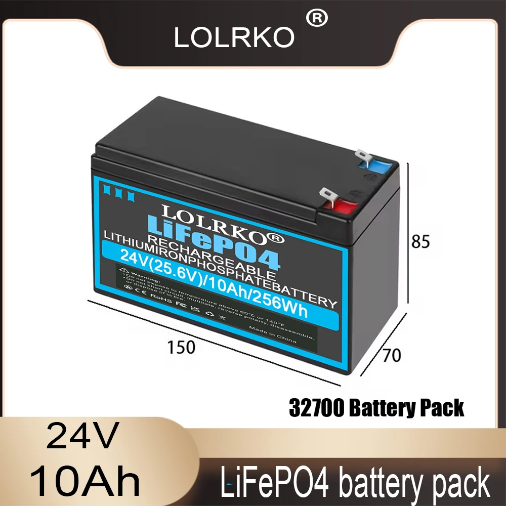 LiFePO4 24v 8Ah 10Ah  children's electric car toy car motorcycle baby stroller battery