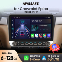 AWESAFE Car Radio for Chevrolet Epica 1 2006-2012 Wireless Carplay for Apple Android Auto Stereo with Buttons Multimedia GPS 4G