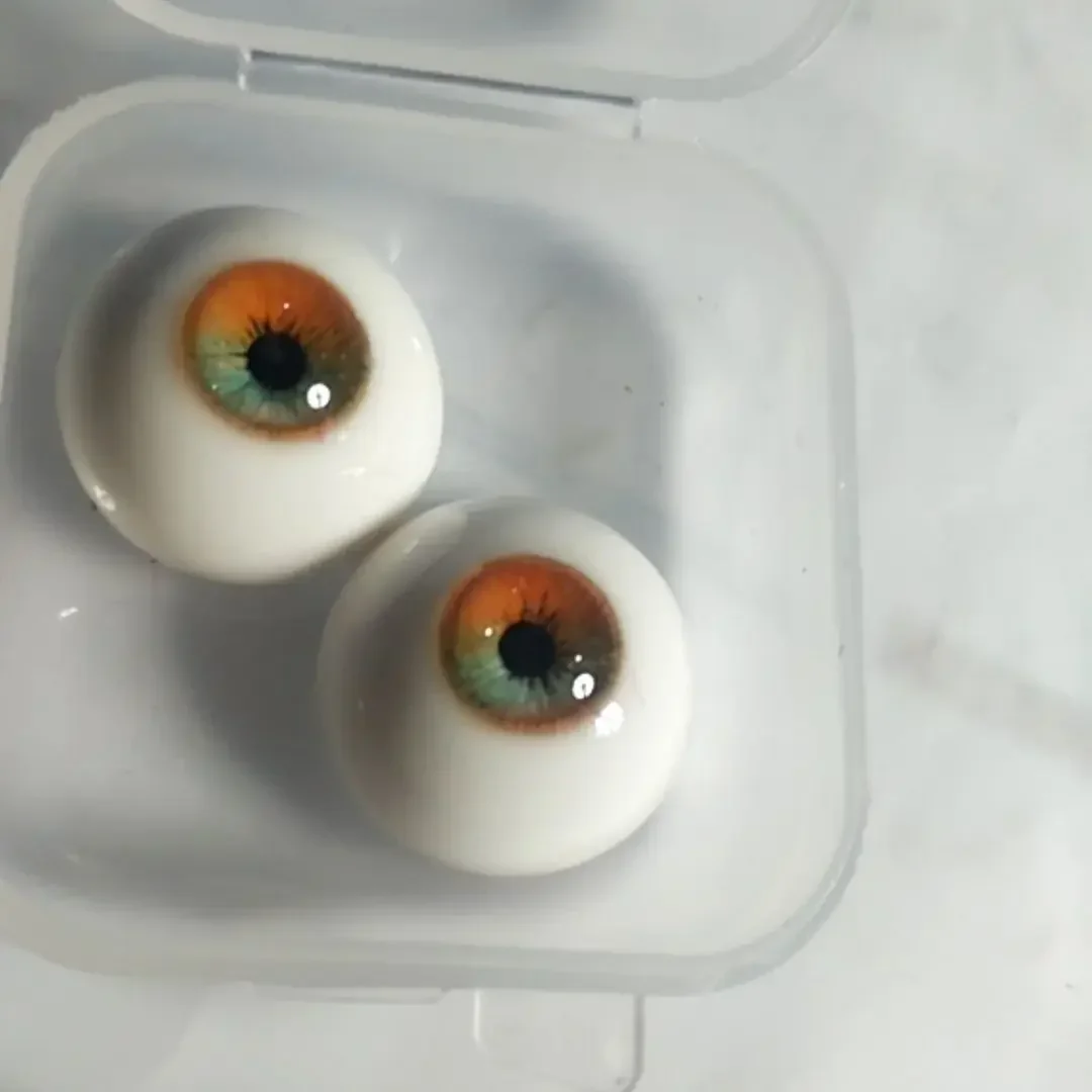 Doll Eyes 6/8/10/12/14/16/18/20/22/30mm Plaster Eyeball for 1/3 1/4 1/6 1/8 Bjd Doll Dress Up Toys Handmade Doll Accessories