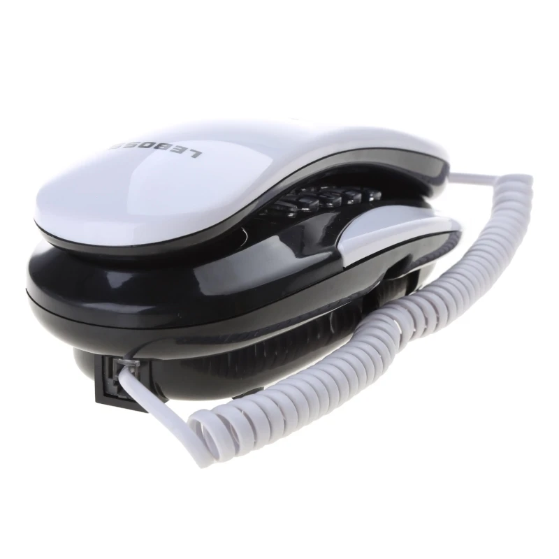 Corded Phones Landline Home Phone Landline Phones Wall Mountable Landline Telephone for Office Hotel Home Bathroom Drop Ship